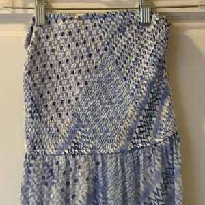 Hollister patterned maxi dress